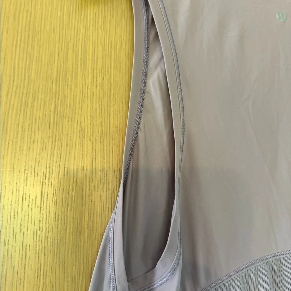 Lululemon Mesh Cut Out Back Tank Top Loose Fit